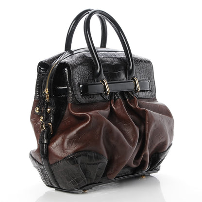 Louis Vuitton Monogram Embossed Alligator Les Extraordinaires City Steamer 3 of 6