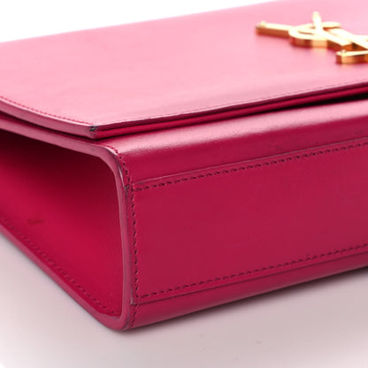 Saint Laurent Smooth Calfskin Medium Classic Monogram Kate Tassel Satchel Fuchsia 8 of 11