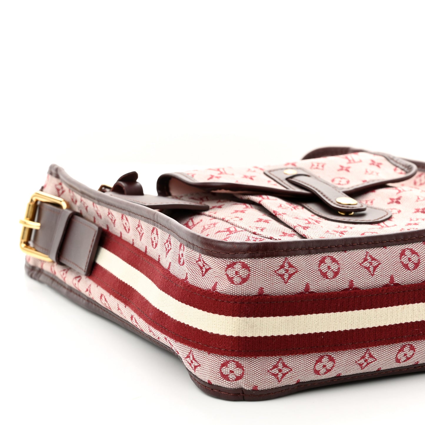 Mini Monogram Besace Mary Kate Cherry