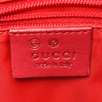 Gucci Monogram Abbey Medium Tote  Red 6 of 10