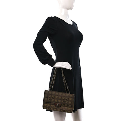 Chanel Nylon Medium Travel Flap Brown 2 of 9