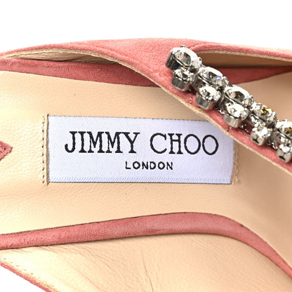 Jimmy Choo Suede Bing 65 Pumps 37.5 Dark Blush 7 of 7