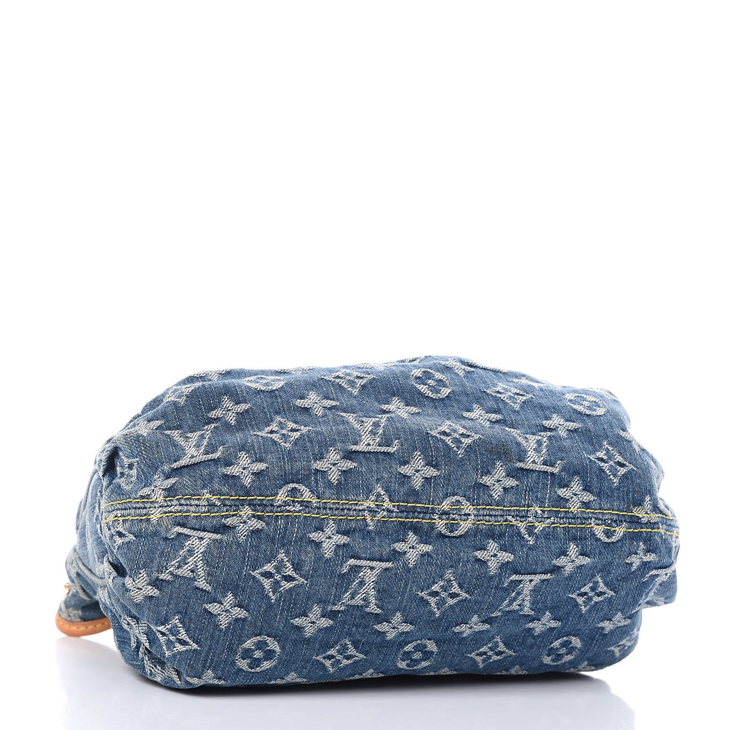 Monogram Denim Pleaty Blue