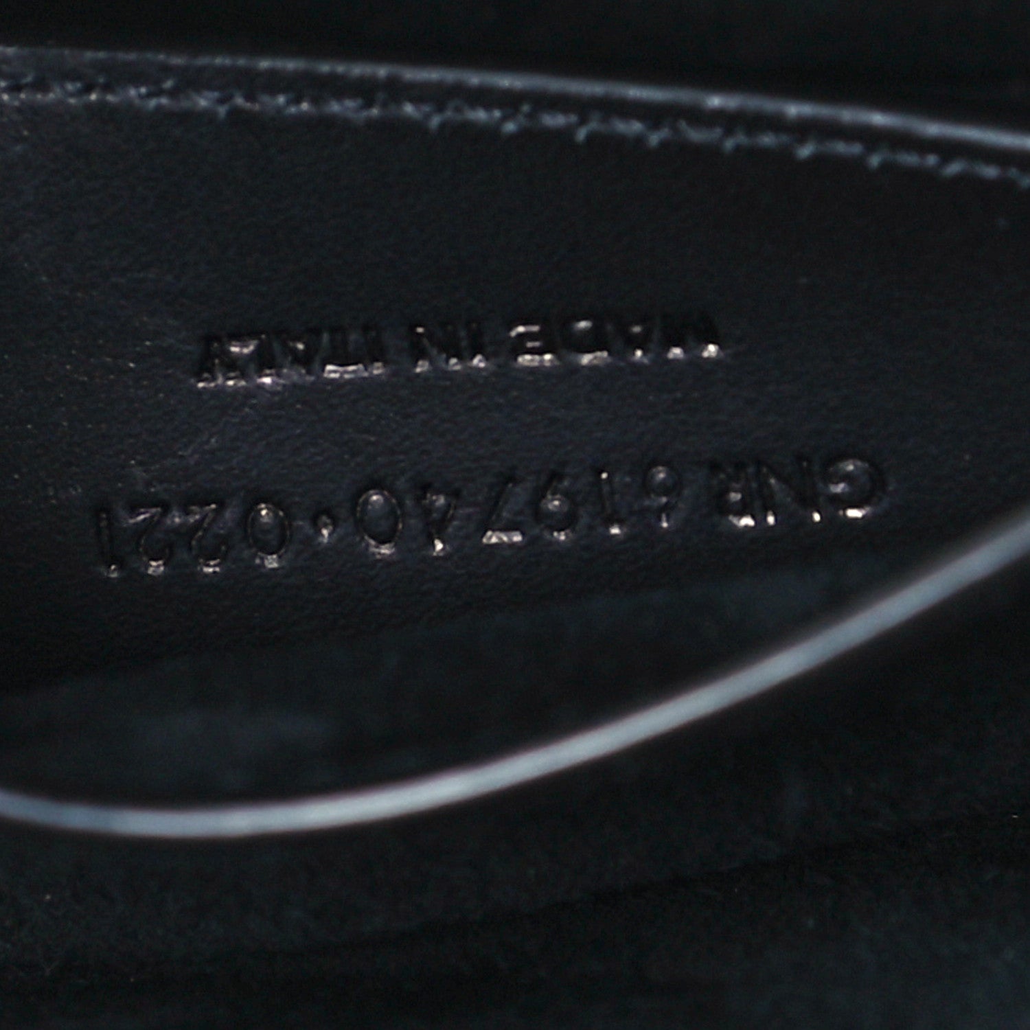 Saint Laurent Smooth Calfskin Classic Monogram Small Kaia Satchel Black 8 of 11