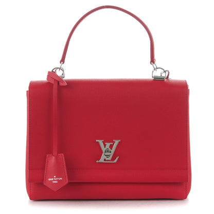 Louis Vuitton Calfskin Lock Me II Rubis 1 of 7