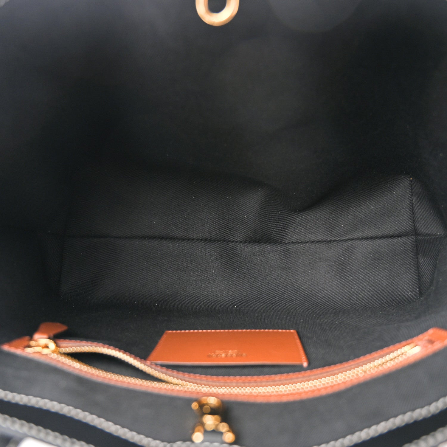 Burberry E-Canvas Check Medium Soft TB Tote Dark Birch Brown 5 of 11