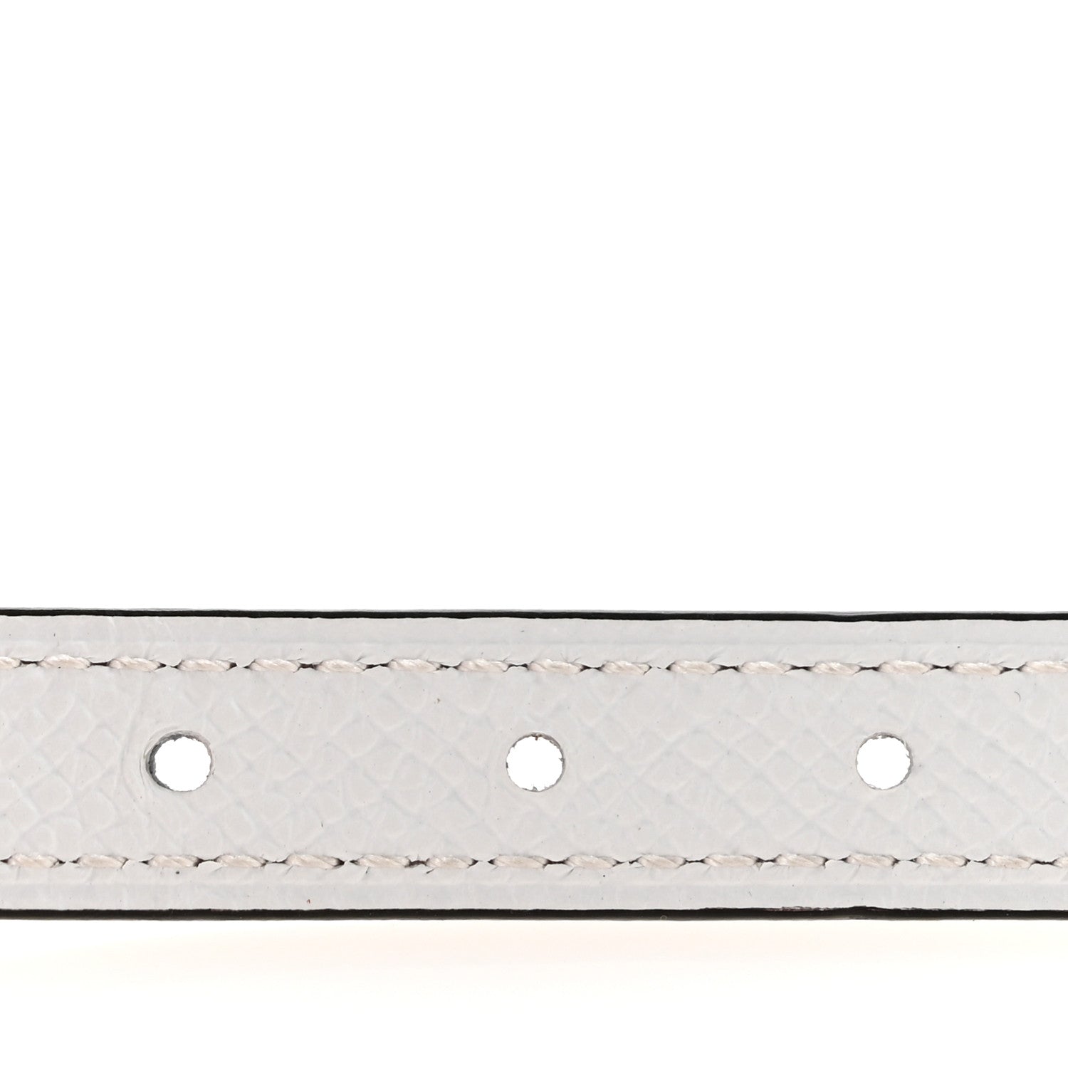 Hermes Swift Epsom 13mm Ancre Belt 75 30 White Gold 4 of 7
