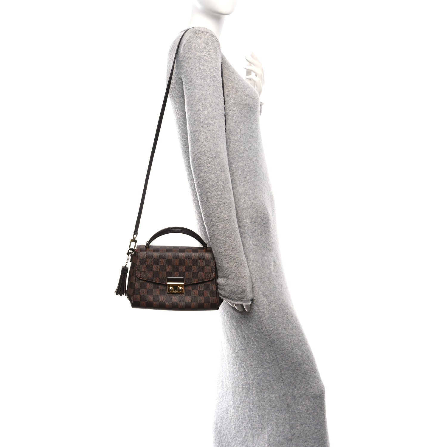 Louis Vuitton Damier Ebene Croisette 2 of 10