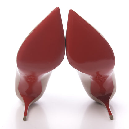Christian Louboutin Patent Pigalle 85 Pumps 36.5 Nude 5 of 7
