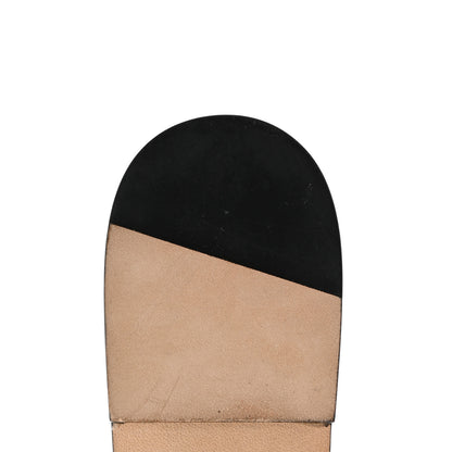 Saint Laurent Calfskin Nu Pied 05 Slide Sandals 36 Black 10 of 14