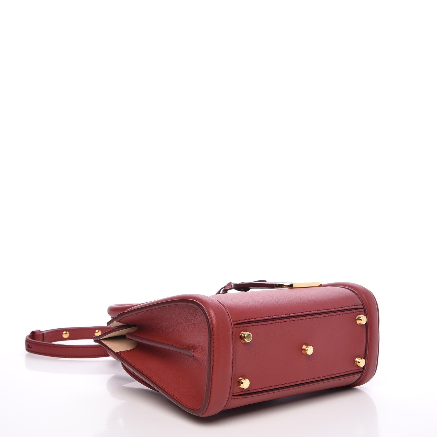 Alexander McQueen Calfskin Mini Heroine 21 Scarlet 4 of 7
