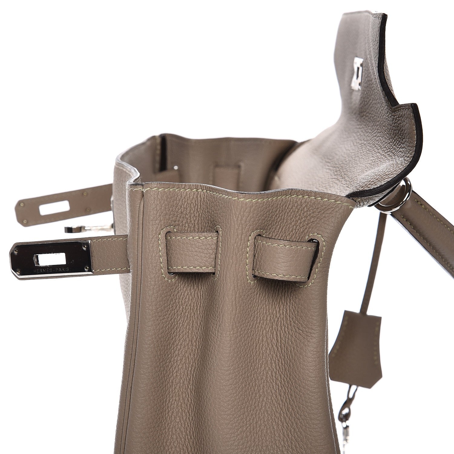 Hermes Togo Kelly Retourne 32 Gris Tourterelle 18 of 34