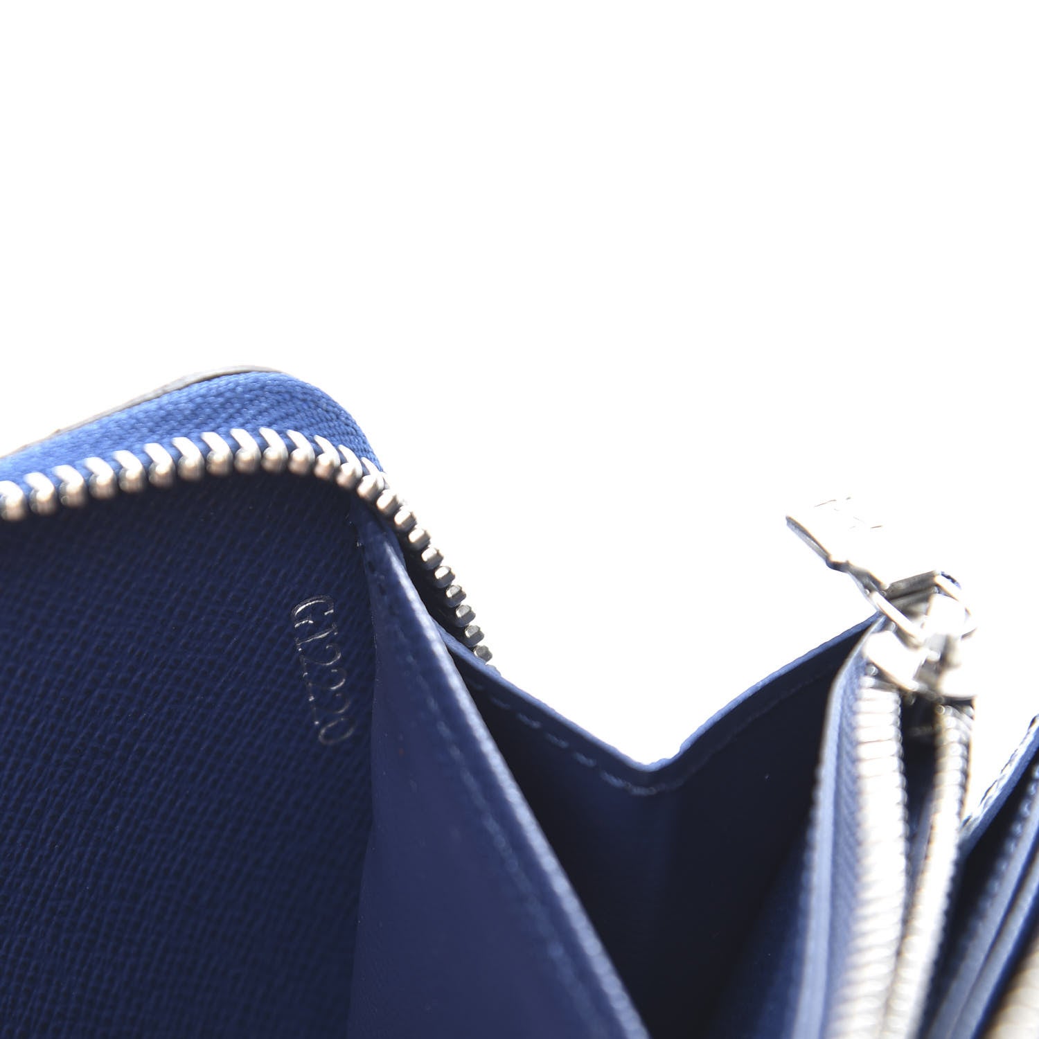 Louis Vuitton Monogram Escale Zippy Wallet Blue 7 of 7