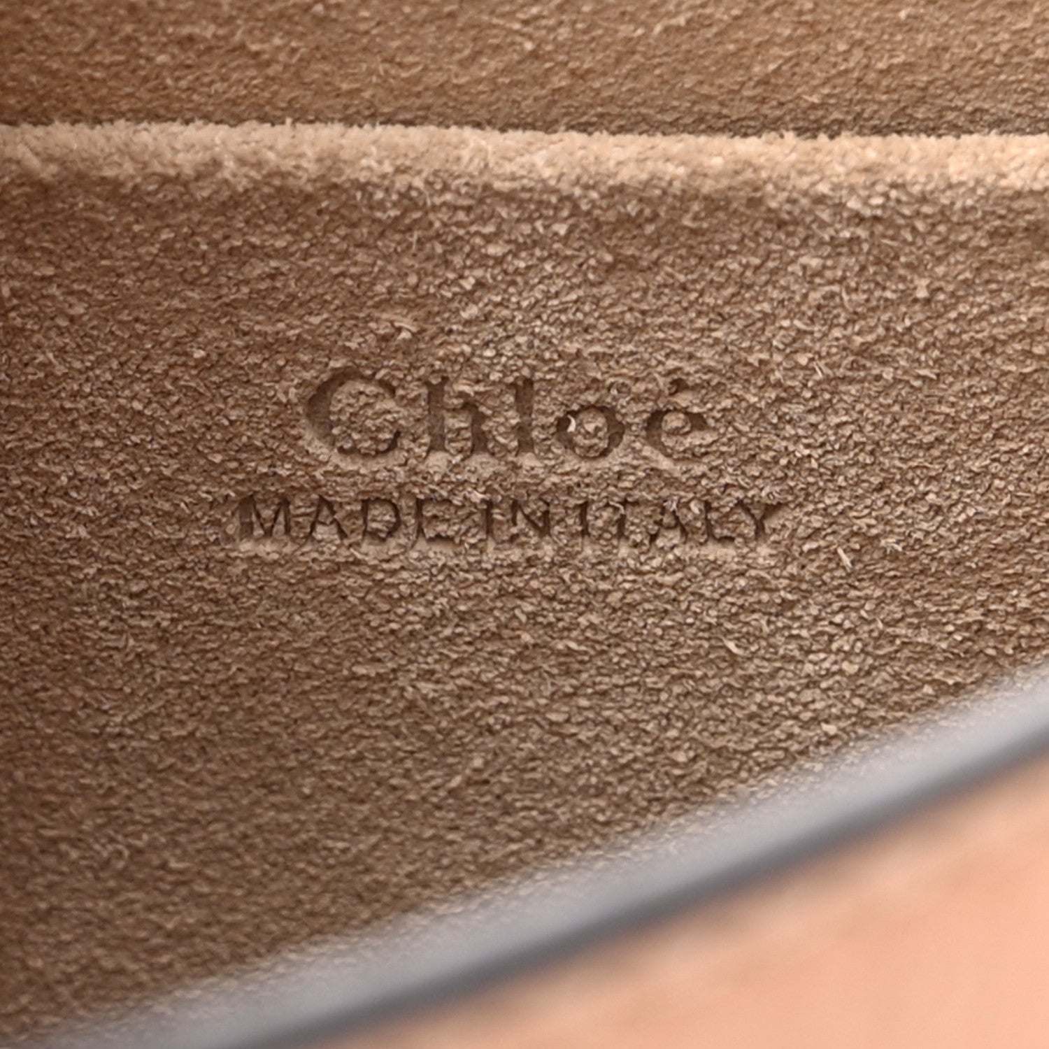 Chloe Calfskin Suede Small Nile Bracelet Bag Biscotti Beige 6 of 10