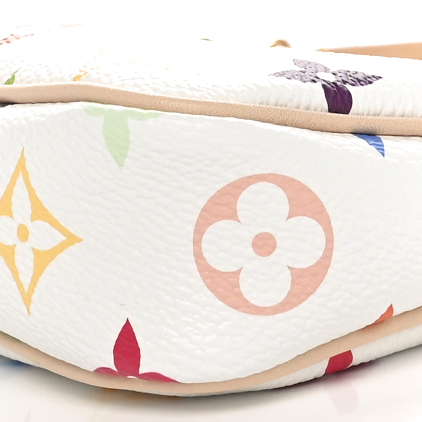 LV X TM Monogram Multicolor Pochette Accessories White