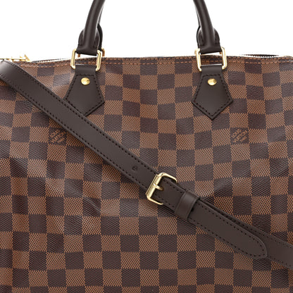 Louis Vuitton Damier Ebene Speedy Bandouliere 30 7 of 10