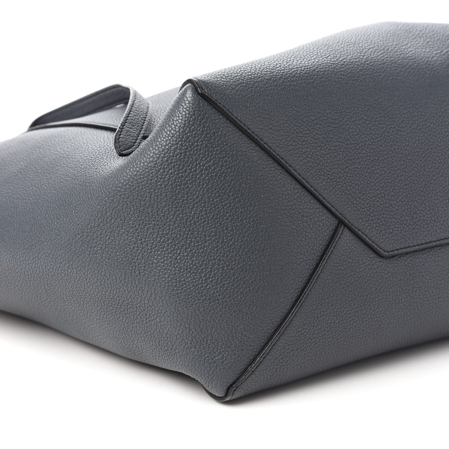 Soft Grained Calfskin Small Belt Cabas Phantom Dark Sea