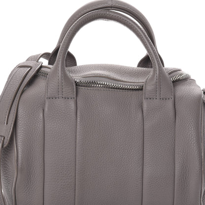 Alexander Wang Pebbled Lambskin Rockie Mink Silver Hardware 7 of 9