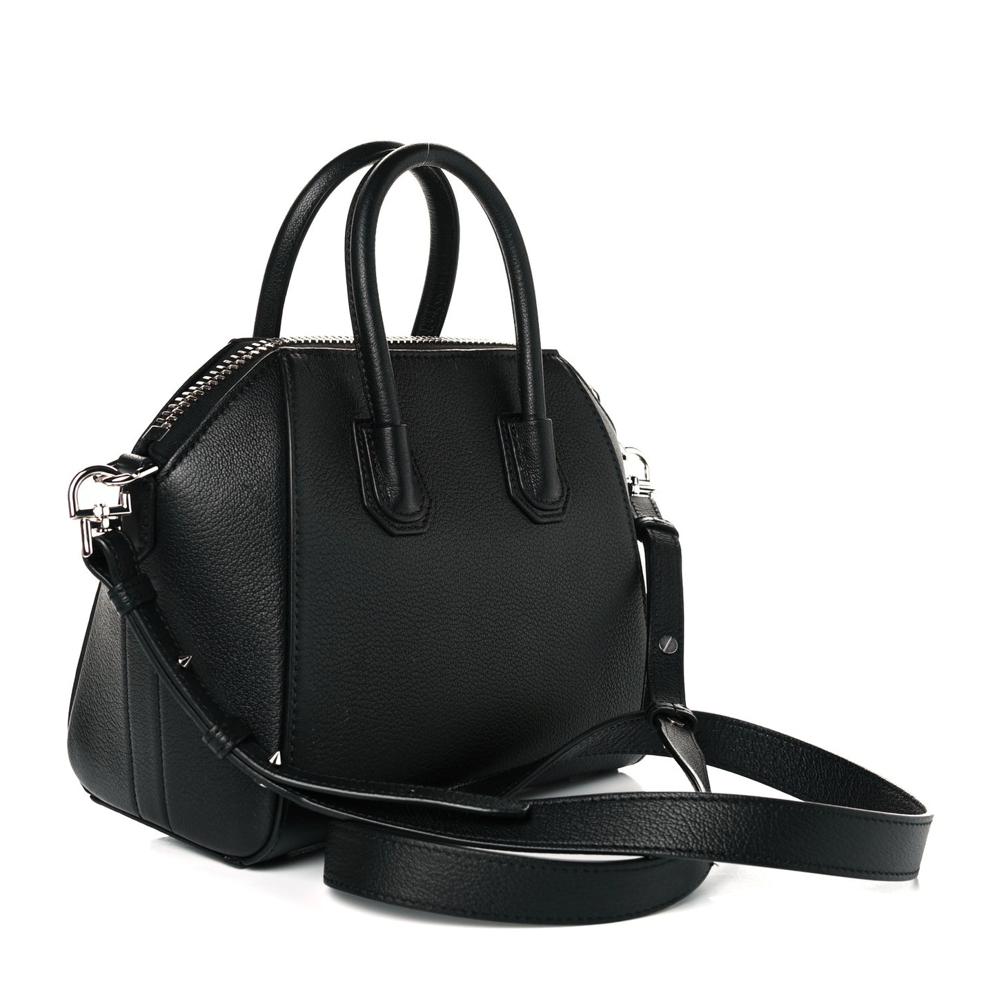 Sugar Goatskin Mini Antigona Black