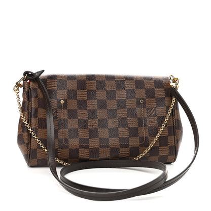 Louis Vuitton Damier Ebene Favorite MM 3 of 9