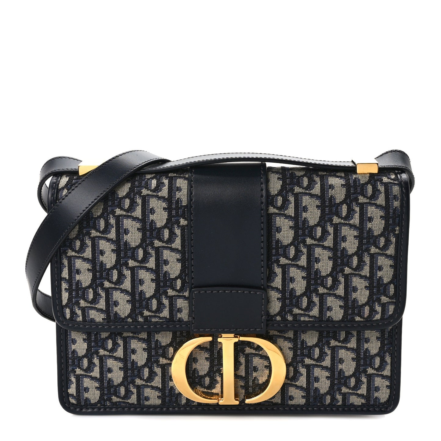 Oblique 30 Montaigne Flap Bag Blue