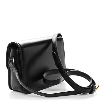 Celine Shiny Calfskin Teen Triomphe Black 3 of 10