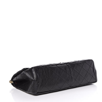 Chanel Aged Calfskin Quilted 2.55 Reissue 227 Flap Black 4 of 11