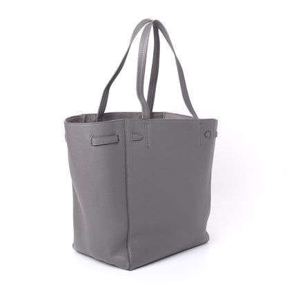 Celine Soft Grained Calfskin Small Belt Cabas Phantom Stone 3 of 8