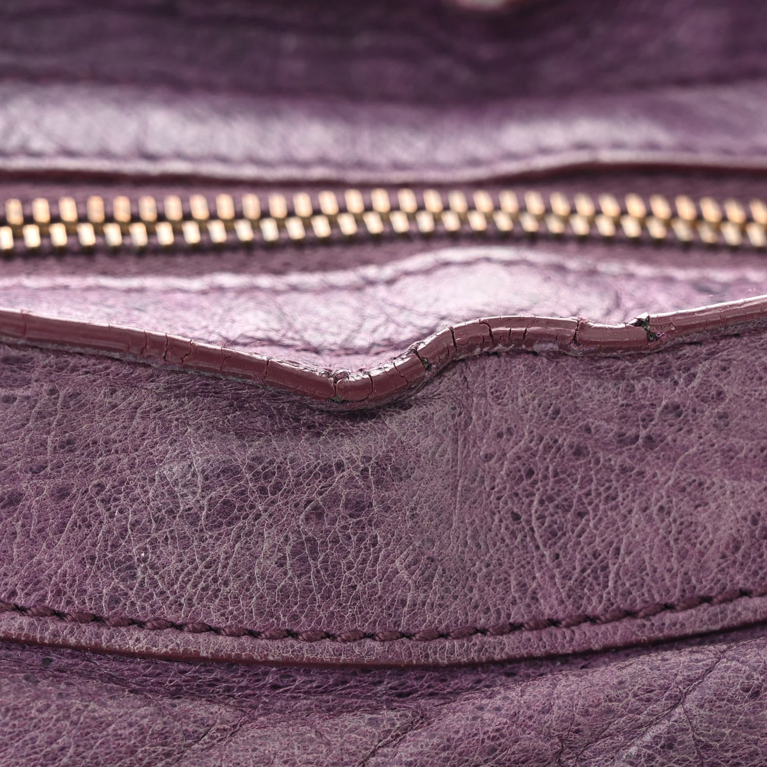 Balenciaga Agneau Classic Hardware City Raisin 13 of 16