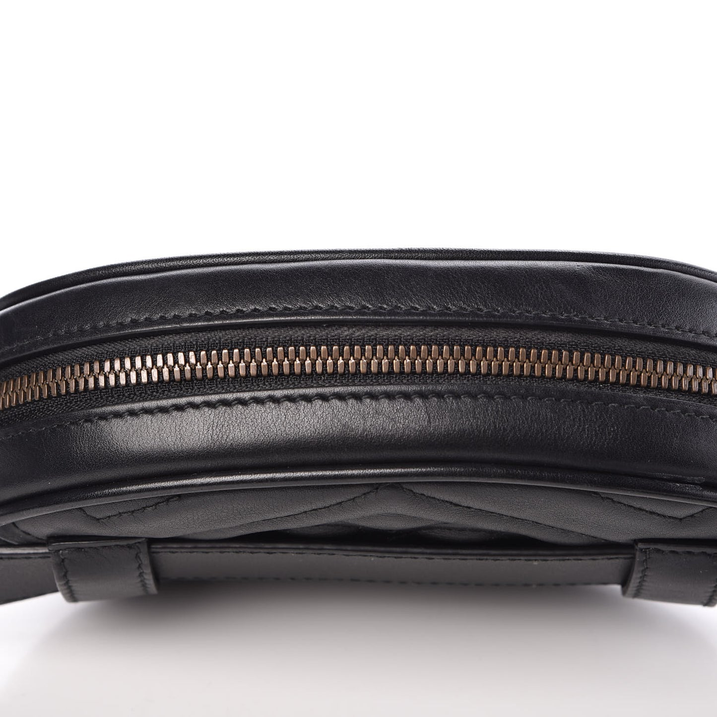 Calfskin Matelasse GG Marmont Belt Bag 95 38 Black