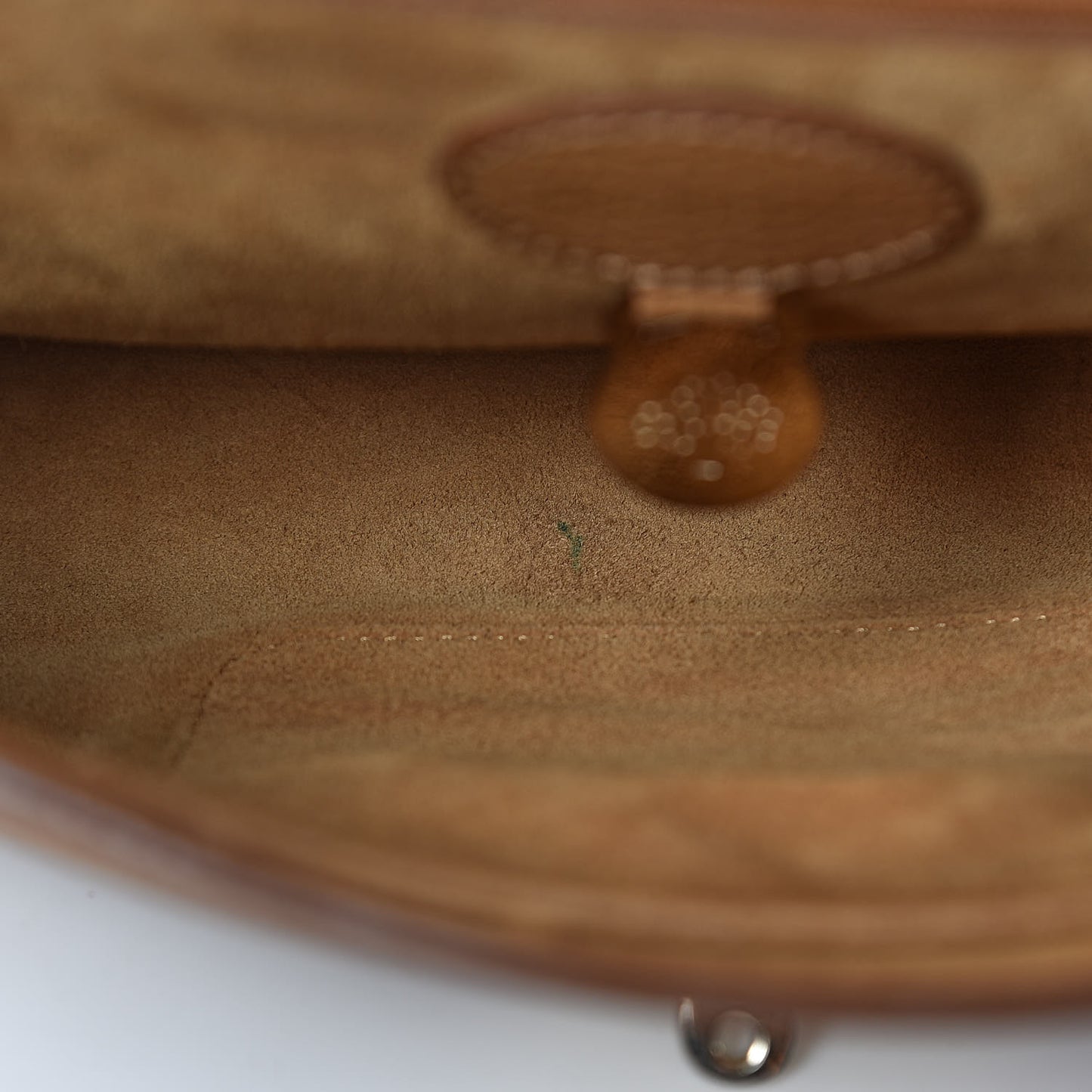 Glossy Goatskin Medium Lily Deer Brown