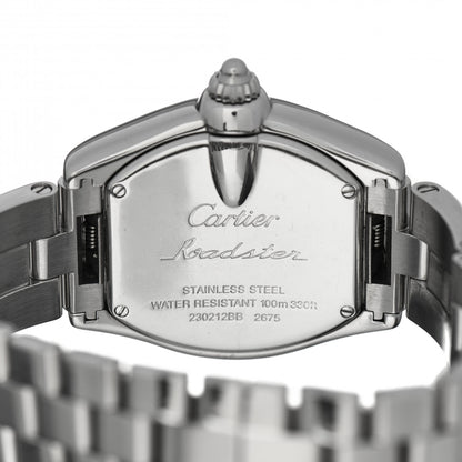 Cartier Stainless Steel 31mm Roadster Quartz Watch Pink 4 of 6