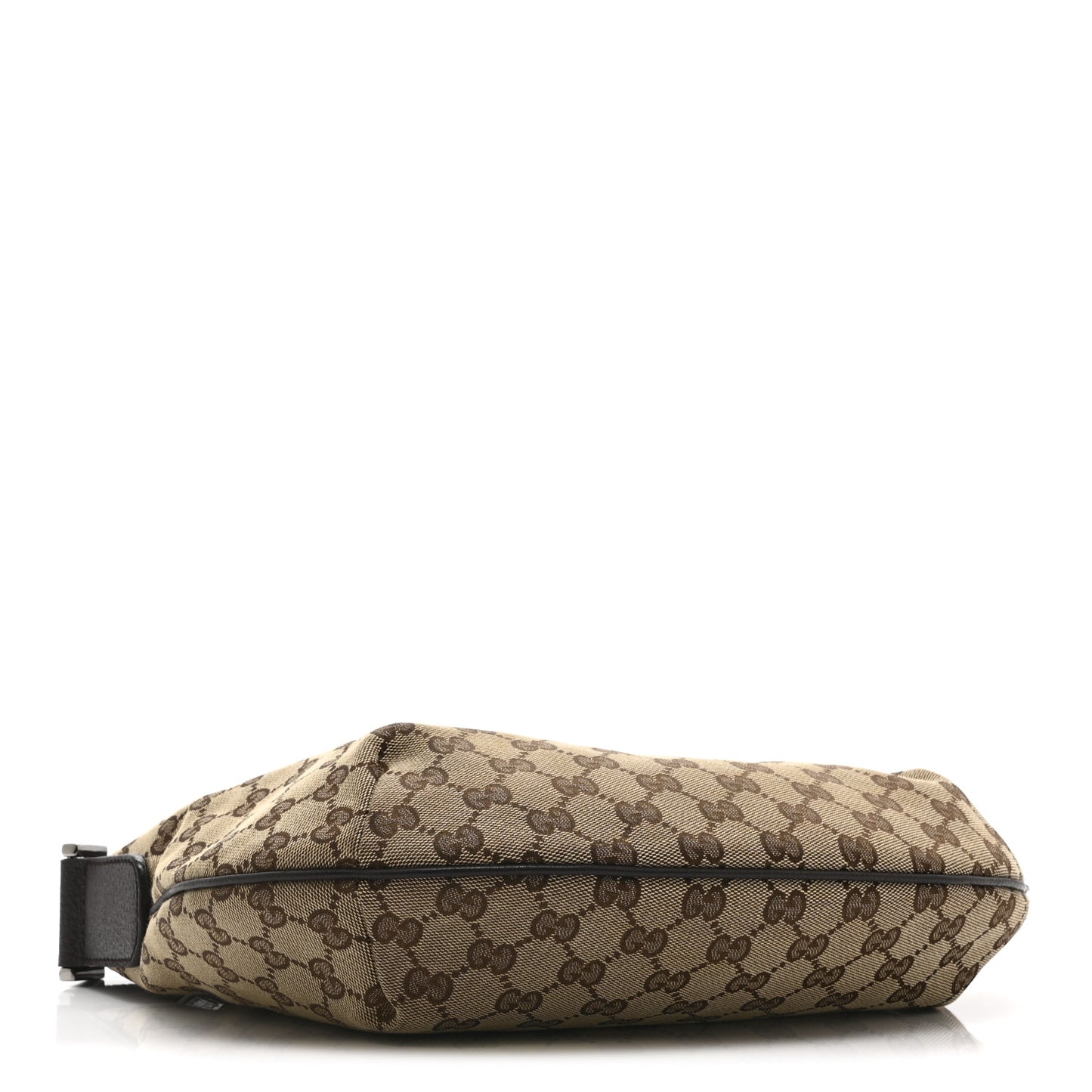 Monogram Medium Half Moon Hobo Dark Brown