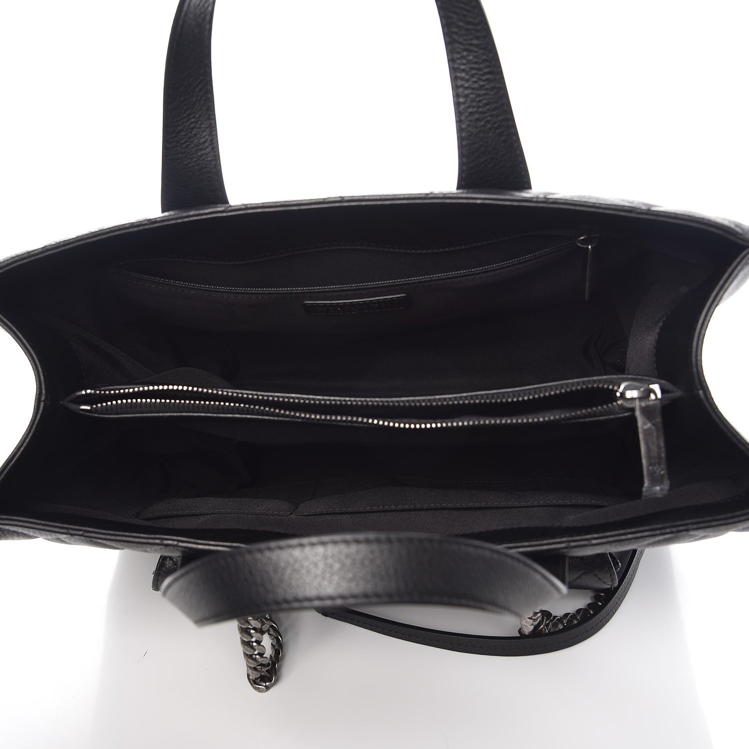 Chanel Caviar Quilted Large Casual Pocket Tote Black 6 of 8