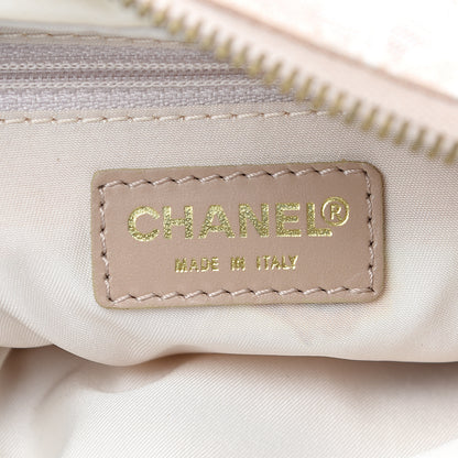 Chanel Nylon Travel Hobo Beige 5 of 10