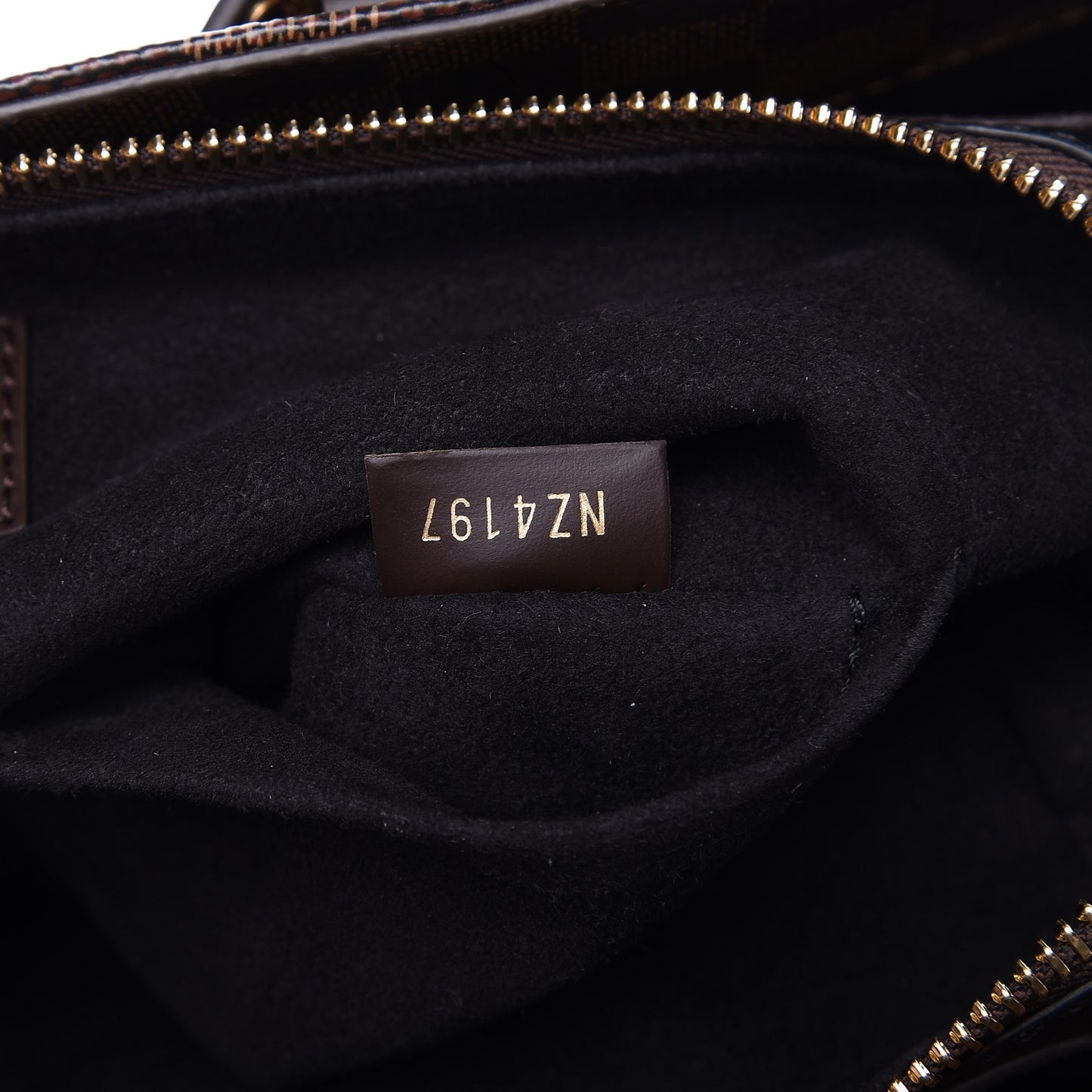 Cuir Taurillon Damier Ebene Normandy Black