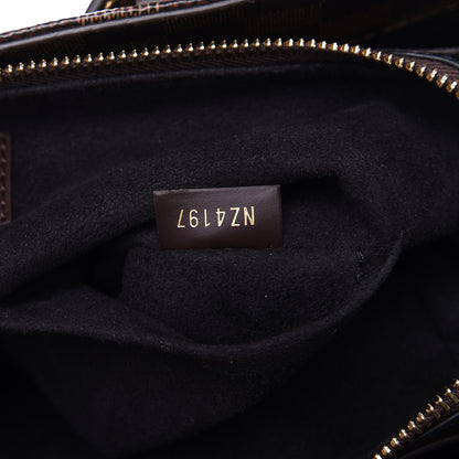 Louis Vuitton Cuir Taurillon Damier Ebene Normandy Black 8 of 8
