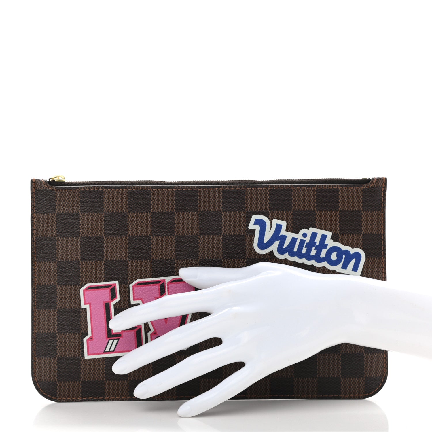 Louis Vuitton Monogram World Tour Neverfull MM GM Pochette 2 of 7