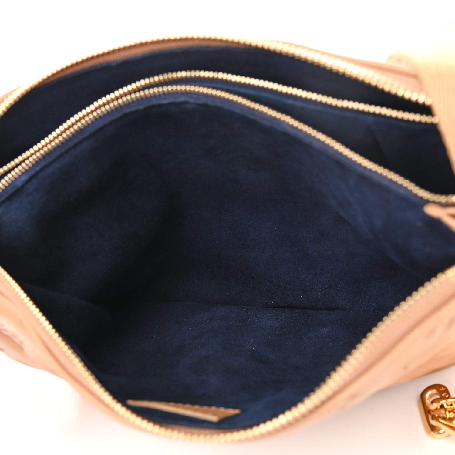 Louis Vuitton Lambskin Embossed Monogram Coussin PM Camel 5 of 9