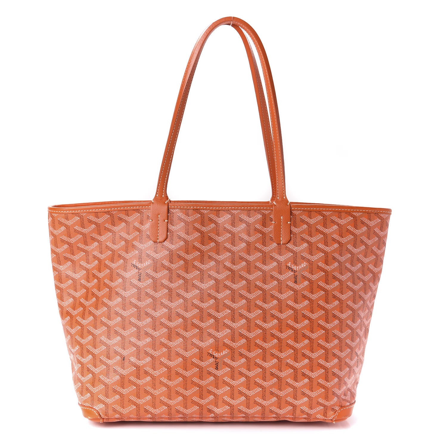 Goyard Goyardine Artois PM Orange 1 of 11
