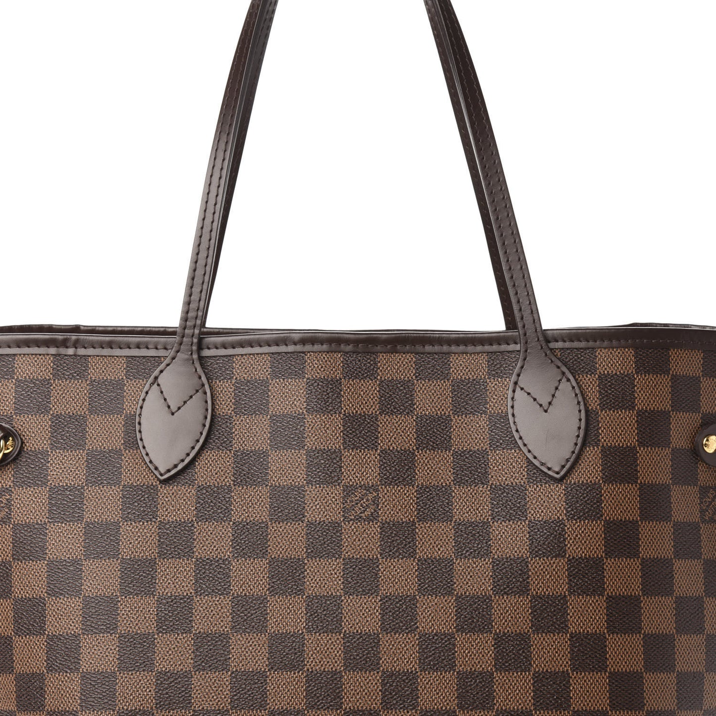 Damier Ebene Neo Neverfull MM Rose Ballerine