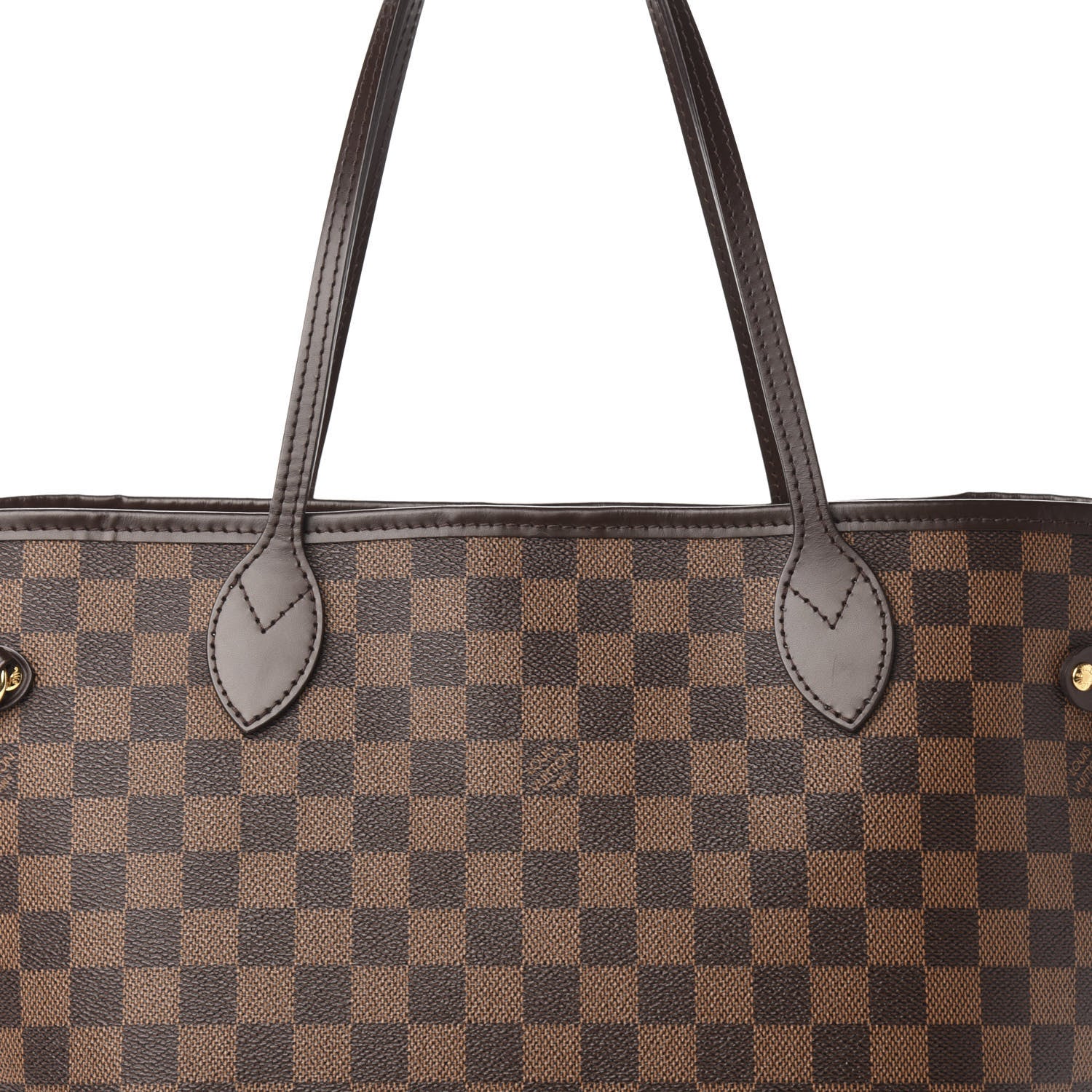 Louis Vuitton Damier Ebene Neo Neverfull MM Rose Ballerine 12 of 12