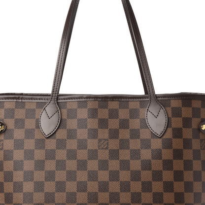 Louis Vuitton Damier Ebene Neo Neverfull MM Rose Ballerine 12 of 12