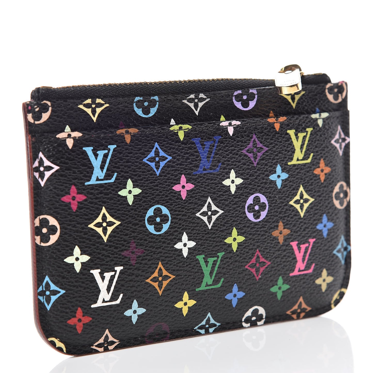 Monogram Multicolor Key Pouch Black Grenade