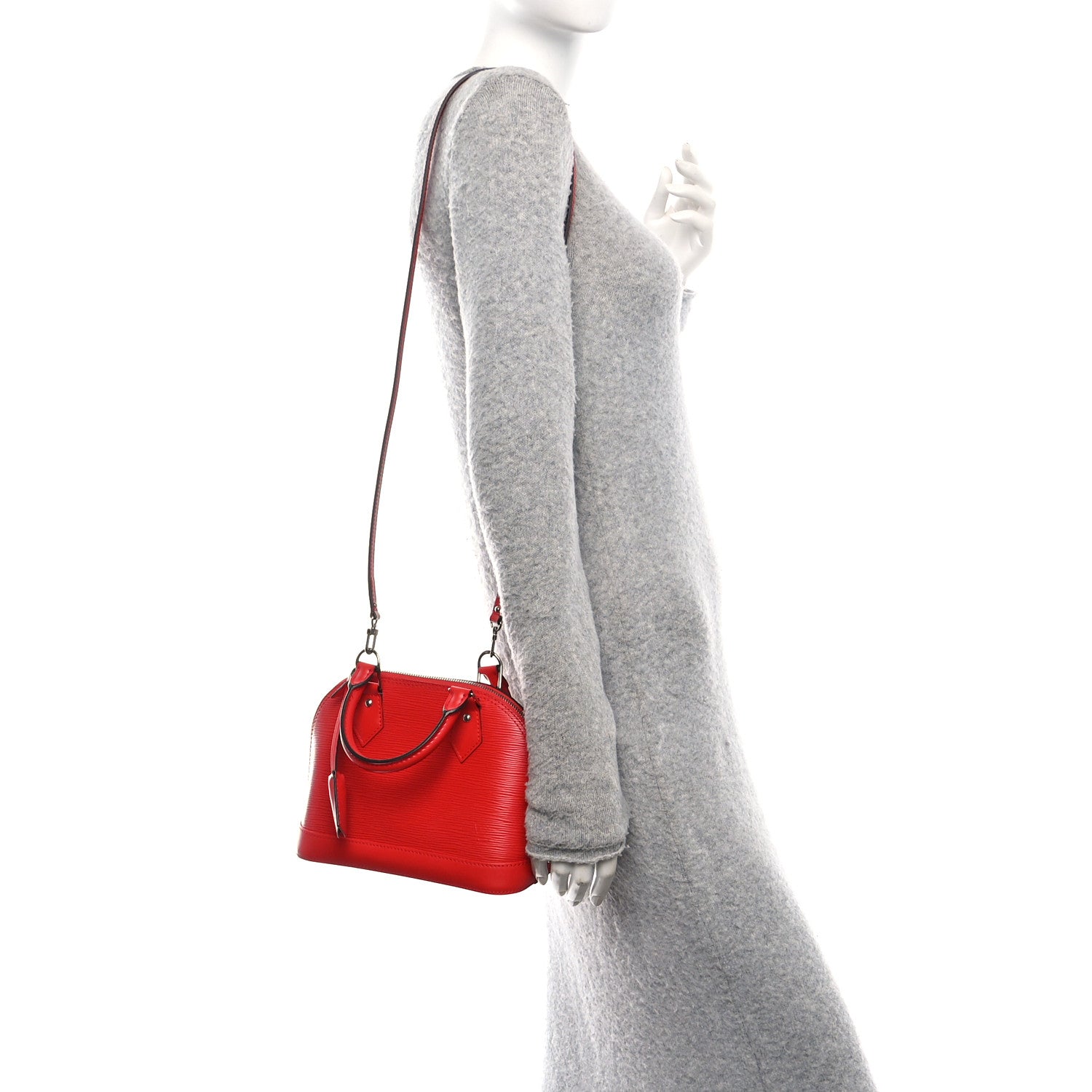 Louis Vuitton Epi Alma BB Coquelicot 2 of 10