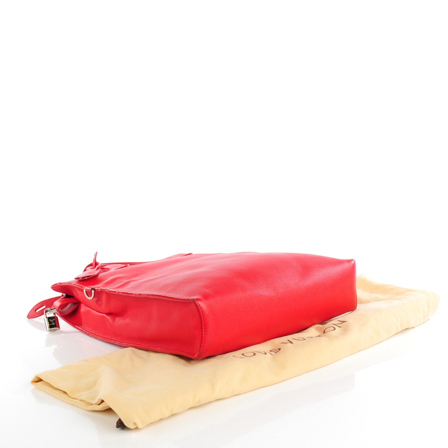 Louis Vuitton Calfskin Mobil Tote Carmine 5 of 20