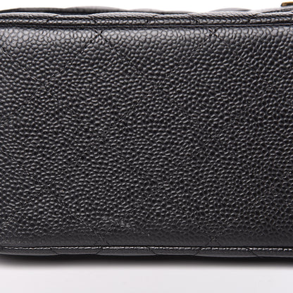 Chanel Caviar Quilted Jumbo Double Flap Black 11 of 12