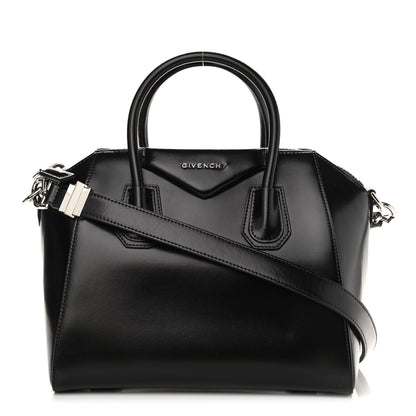 Givenchy Shiny Lord Calfskin Small Antigona Black 1 of 9