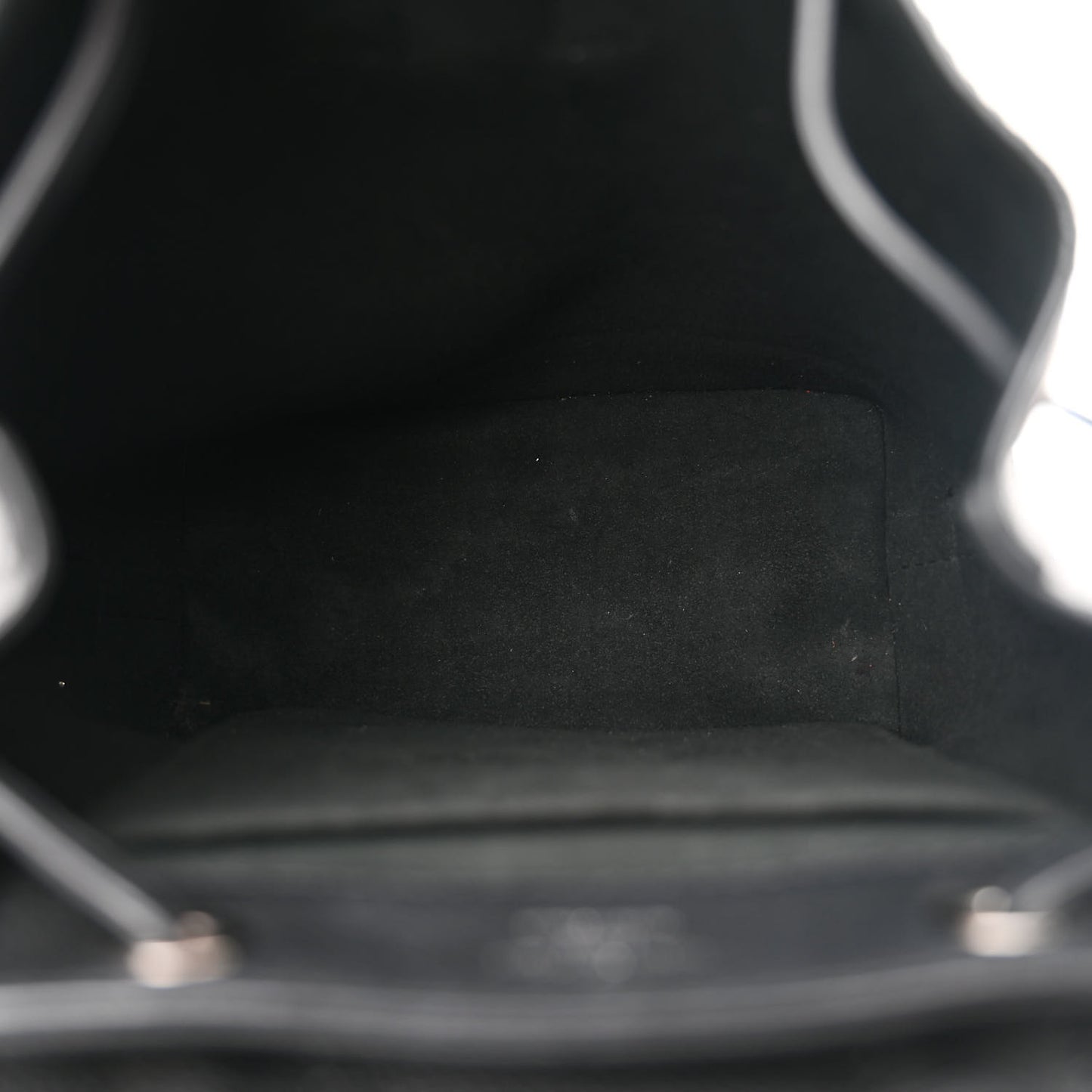 Calfskin Lockme Backpack Black