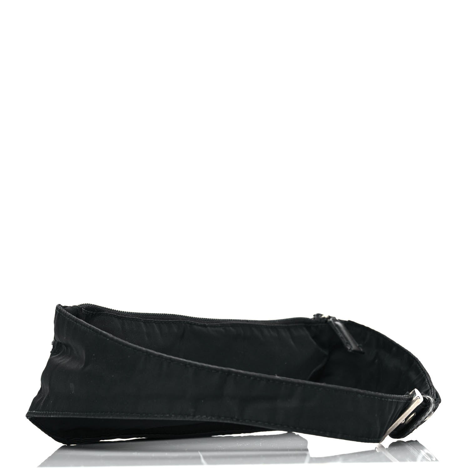 Prada Tessuto Nylon Montagna Belt Bag Black 2 of 10